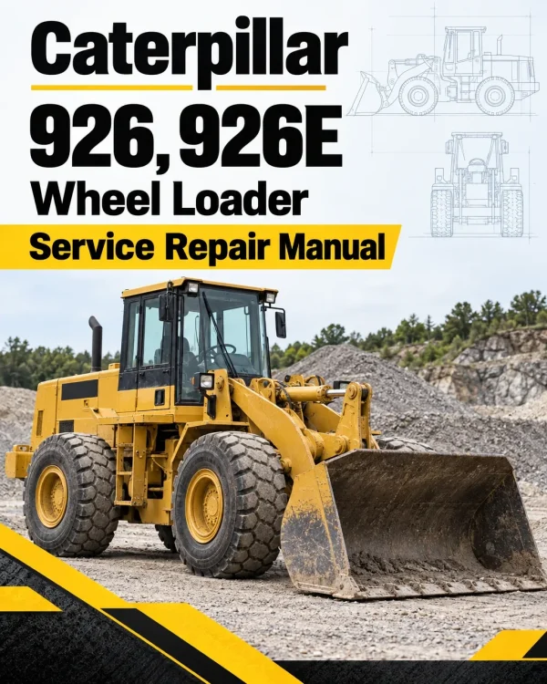 Caterpillar CAT 926, 926E Wheel Loader Service Repair Manual (8NB01542 till 02451) Caterpillar CAT 926, 926E Wheel Loader Service Repair Manual (8NB01542 till 02451)