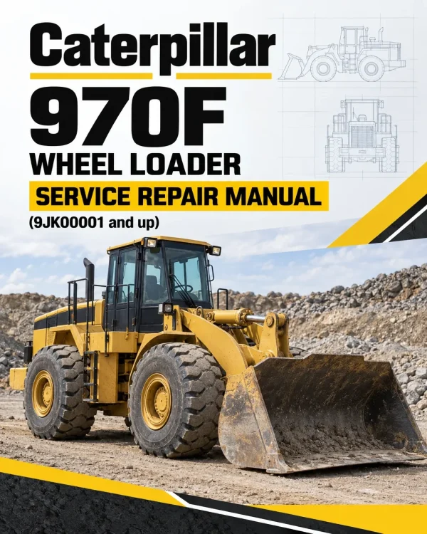 Caterpillar CAT 970F Wheel Loader Service Repair Manual (9JK00001 and up) Caterpillar CAT 970F Wheel Loader Service Repair Manual (9JK00001 and up)