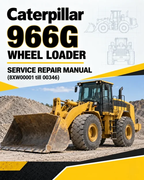Caterpillar CAT 966G Wheel Loader Service Repair Manual (8XW00001 till 00346) Caterpillar CAT 966G Wheel Loader Service Repair Manual (8XW00001 till 00346)
