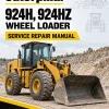 Caterpillar CAT 924H, 924HZ Wheel Loader Service Repair Manual (RRS00001 and up)