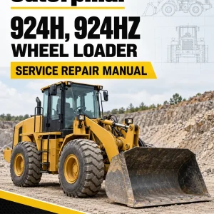 Caterpillar CAT 924H, 924HZ Wheel Loader Service Repair Manual (RRS00001 and up)