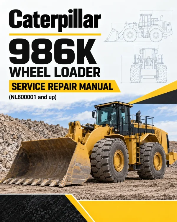 Caterpillar CAT 986K Wheel Loader Service Repair Manual (NL800001 and up) Caterpillar CAT 986K Wheel Loader Service Repair Manual (NL800001 and up)