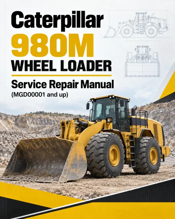 Caterpillar CAT 980M Wheel Loader Service Repair Manual (MGD00001 and up) Caterpillar CAT 980M Wheel Loader Service Repair Manual (MGD00001 and up)