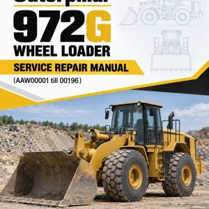 Caterpillar CAT 972G Wheel Loader Service Repair Manual (AAW00001 till 00196)