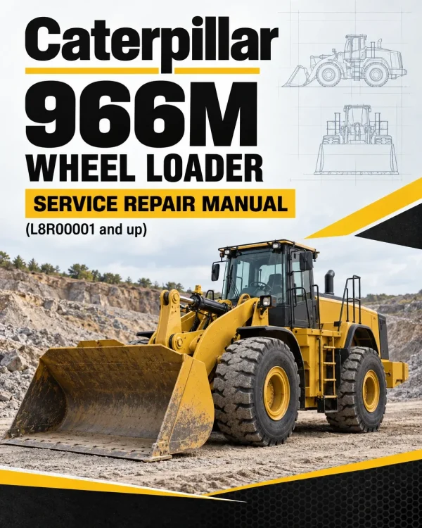 Caterpillar CAT 966M Wheel Loader Service Repair Manual (L8R00001 and up) Caterpillar CAT 966M Wheel Loader Service Repair Manual (L8R00001 and up)
