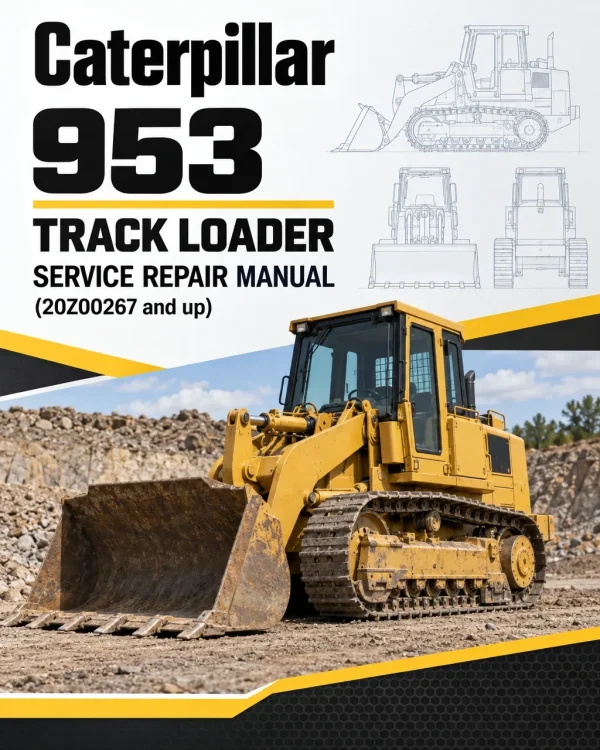 Caterpillar CAT 953 Track Loader Service Repair Manual (20Z00267 and up) Caterpillar CAT 953 Track Loader Service Repair Manual (20Z00267 and up)
