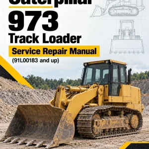 Caterpillar CAT 973 Track Loader Service Repair Manual (91L00183 and up)