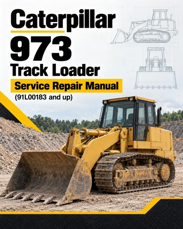 Caterpillar CAT 973 Track Loader Service Repair Manual (91L00183 and up) Caterpillar CAT 973 Track Loader Service Repair Manual (91L00183 and up)
