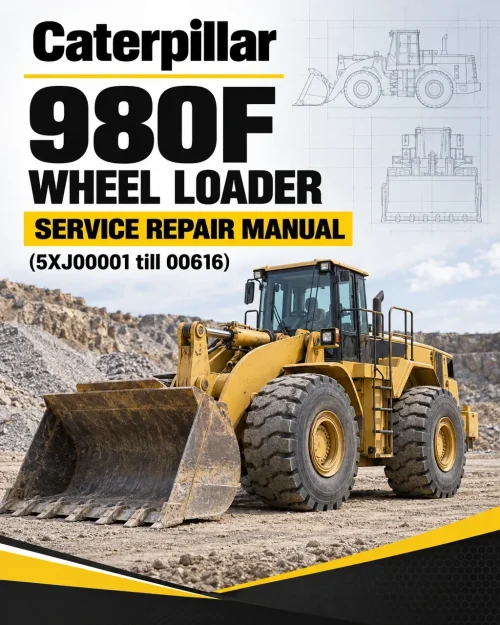 Caterpillar CAT 980F Wheel Loader Service Repair Manual (5XJ00001 till 00616) Caterpillar CAT 980F Wheel Loader Service Repair Manual (5XJ00001 till 00616)