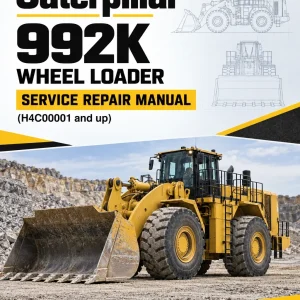 Caterpillar CAT 992K Wheel Loader Service Repair Manual (H4C00001 and up) Caterpillar CAT 992K Wheel Loader Service Repair Manual (H4C00001 and up)