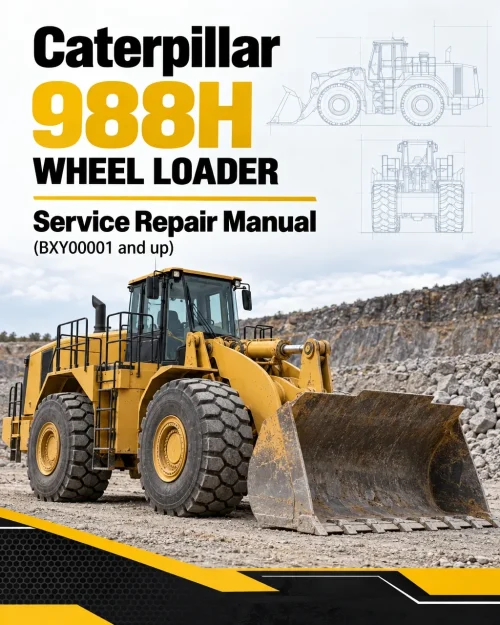 Caterpillar CAT 988H Wheel Loader Service Repair Manual (BXY00001 and up) Caterpillar CAT 988H Wheel Loader Service Repair Manual (BXY00001 and up)