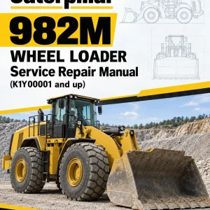 Caterpillar CAT 982M Wheel Loader Service Repair Manual (K1Y00001 and up)