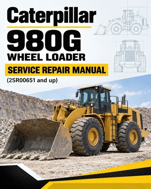 Caterpillar CAT 980G Wheel Loader Service Repair Manual (2SR00651 and up) Caterpillar CAT 980G Wheel Loader Service Repair Manual (2SR00651 and up)