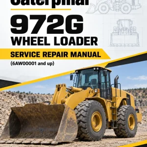 Caterpillar CAT 972G Wheel Loader Service Repair Manual (6AW00001 and up)