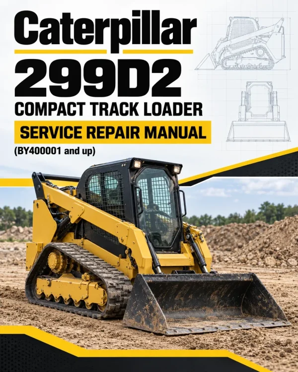 Caterpillar CAT 299D2 Compact Track Loader Service Repair Manual (BY400001 and up) Caterpillar CAT 299D2 Compact Track Loader Service Repair Manual (BY400001 and up)