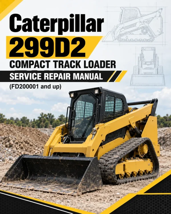 Caterpillar CAT 299D2 Compact Track Loader Service Repair Manual (FD200001 and up) Caterpillar CAT 299D2 Compact Track Loader Service Repair Manual (FD200001 and up)