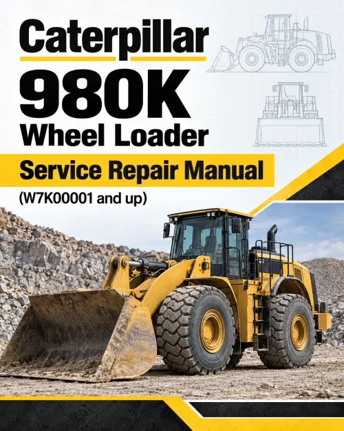 Caterpillar CAT 980K Wheel Loader Service Repair Manual (W7K00001 and up) Caterpillar CAT 980K Wheel Loader Service Repair Manual (W7K00001 and up)