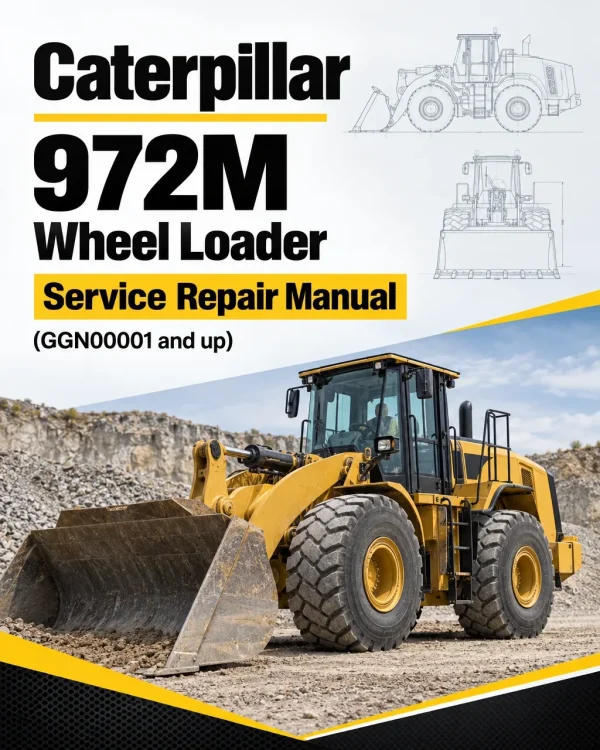 Caterpillar CAT 972M Wheel Loader Service Repair Manual (GGN00001 and up) Caterpillar CAT 972M Wheel Loader Service Repair Manual (GGN00001 and up)