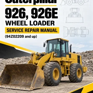 Caterpillar CAT 926, 926E Wheel Loader Service Repair Manual (94Z02209 and up)