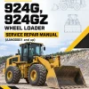 Caterpillar CAT 924G, 924GZ Wheel Loader Service Repair Manual (AAN00001 and up)