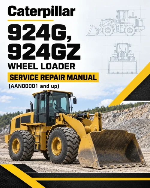 Caterpillar CAT 924G, 924GZ Wheel Loader Service Repair Manual (AAN00001 and up) Caterpillar CAT 924G, 924GZ Wheel Loader Service Repair Manual (AAN00001 and up)