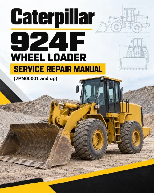 Caterpillar CAT 924F Wheel Loader Service Repair Manual (7PN00001 and up)