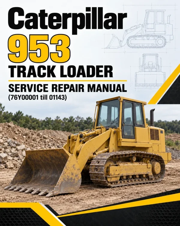 Caterpillar CAT 953 Track Loader Service Repair Manual (76Y00001 till 01143) Caterpillar CAT 953 Track Loader Service Repair Manual (76Y00001 till 01143)