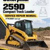 Caterpillar CAT 259D Compact Track Loader Service Repair Manual (FTK00001 and up)