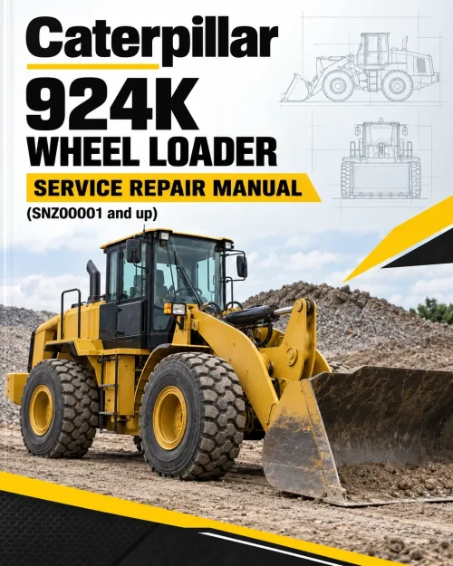 Caterpillar CAT 924K Wheel Loader Service Repair Manual (SNZ00001 and up) Caterpillar CAT 924K Wheel Loader Service Repair Manual (SNZ00001 and up)