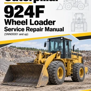 Caterpillar CAT 924F Wheel Loader Service Repair Manual (5NN00001 and up)