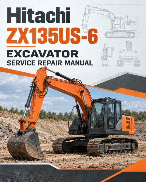 Hitachi ZX135US-6 Excavator Service Repair Manual Hitachi ZX135US-6 Excavator Service Repair Manual
