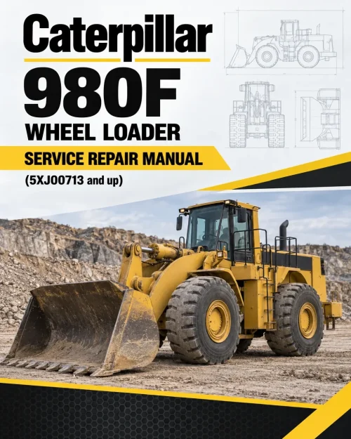 Caterpillar CAT 980F Wheel Loader Service Repair Manual (5XJ00713 and up) Caterpillar CAT 980F Wheel Loader Service Repair Manual (5XJ00713 and up)