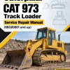 Caterpillar CAT 973 Track Loader Service Repair Manual (66G00001 and up)