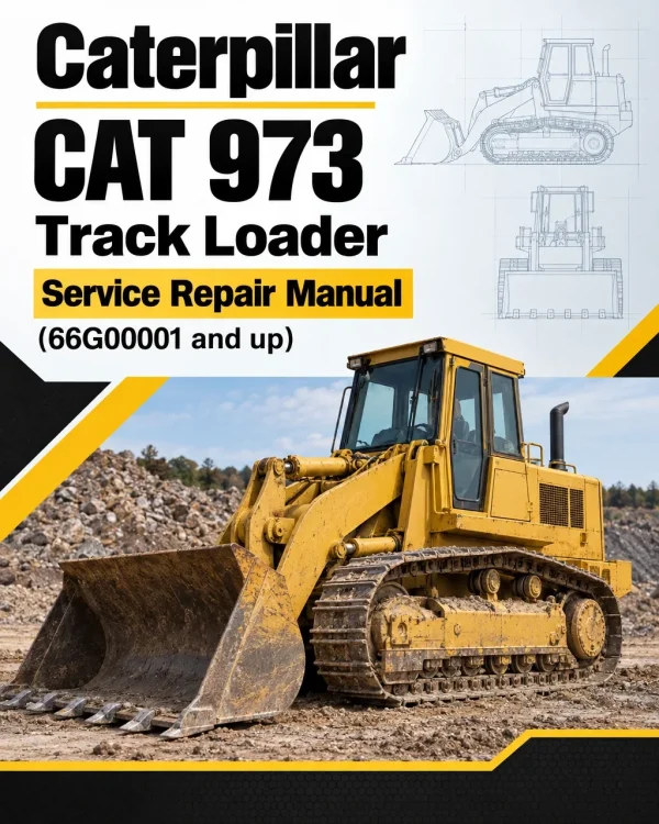 Caterpillar CAT 973 Track Loader Service Repair Manual (66G00001 and up)