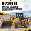 Caterpillar CAT 972G II Wheel Loader Service Repair Manual (AXE00001 and up)