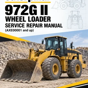 Caterpillar CAT 972G II Wheel Loader Service Repair Manual (AXE00001 and up)