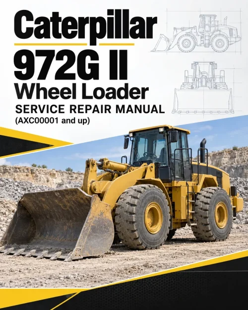 Caterpillar CAT 972G II Wheel Loader Service Repair Manual (AXC00001 and up) Caterpillar CAT 972G II Wheel Loader Service Repair Manual (AXC00001 and up)