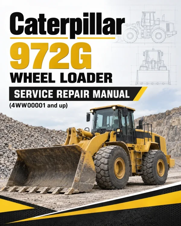 Caterpillar CAT 972G Wheel Loader Service Repair Manual (4WW00001 and up) Caterpillar CAT 972G Wheel Loader Service Repair Manual (4WW00001 and up)