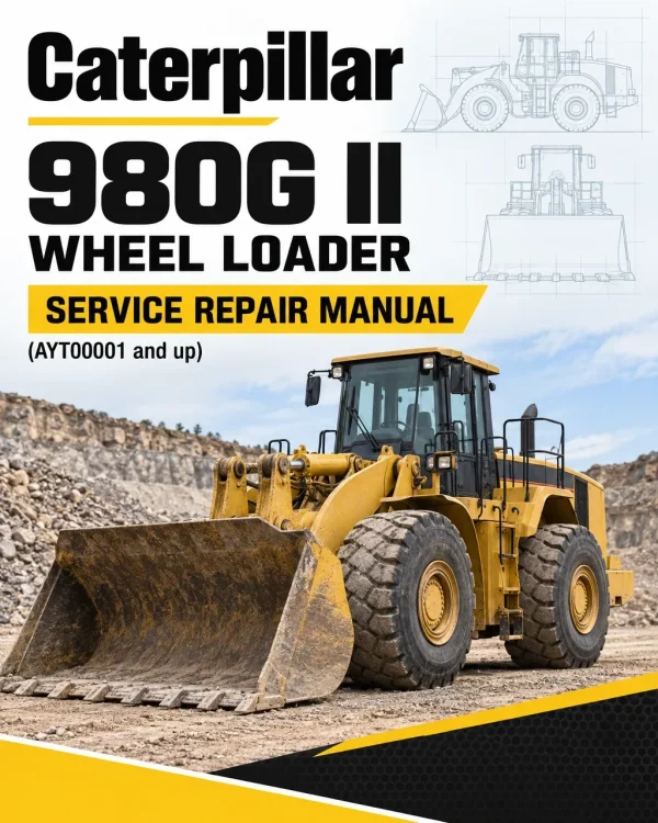 Caterpillar CAT 980G II Wheel Loader Service Repair Manual (AYT00001 and up) Caterpillar CAT 980G II Wheel Loader Service Repair Manual (AYT00001 and up)