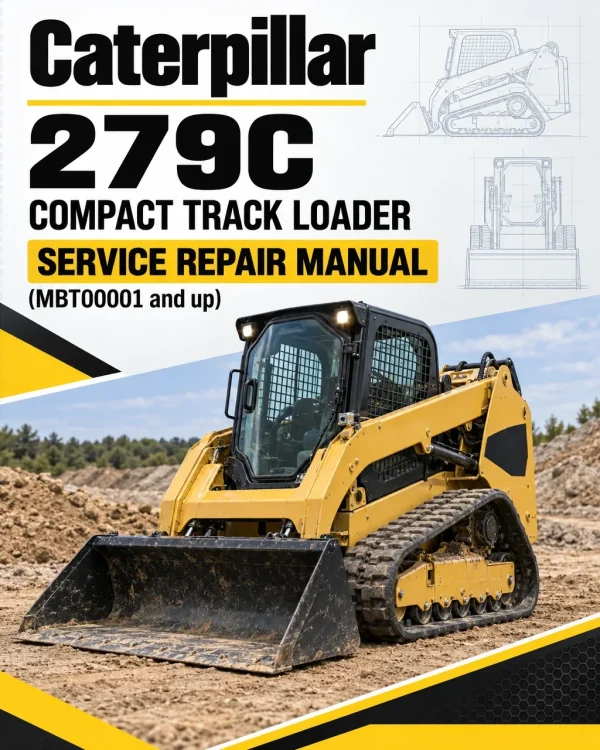 Caterpillar CAT 279C Compact Track Loader Service Repair Manual (MBT00001 and up) Caterpillar CAT 279C Compact Track Loader Service Repair Manual (MBT00001 and up)