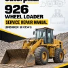 Caterpillar CAT 926 Wheel Loader Service Repair Manual (8NB00001 till 01541) Caterpillar CAT 926 Wheel Loader Service Repair Manual (8NB00001 till 01541)