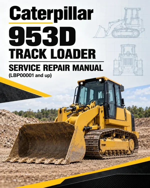 Caterpillar CAT 953D Track Loader Service Repair Manual (LBP00001 and up)