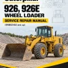 Caterpillar CAT 926, 926E Wheel Loader Service Repair Manual (8NB02452 and up)