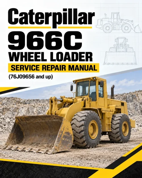 Caterpillar CAT 966C Wheel Loader Service Repair Manual (76J09656 and up) Caterpillar CAT 966C Wheel Loader Service Repair Manual (76J09656 and up)