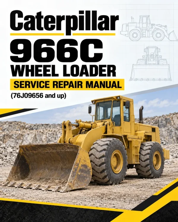 Caterpillar CAT 966C Wheel Loader Service Repair Manual (76J09656 and up) Caterpillar CAT 966C Wheel Loader Service Repair Manual (76J09656 and up)