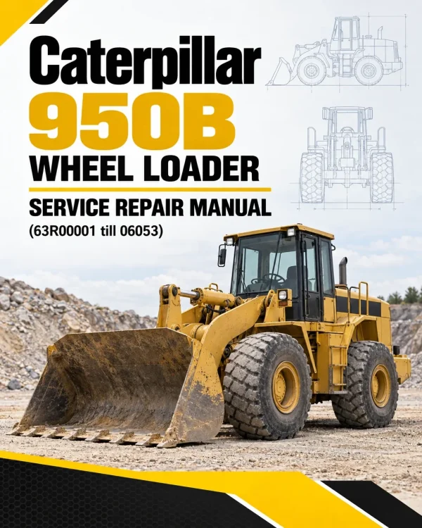 Caterpillar CAT 950B Wheel Loader Service Repair Manual (63R00001 till 06053) Caterpillar CAT 950B Wheel Loader Service Repair Manual (63R00001 till 06053)