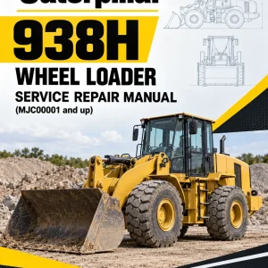 Caterpillar CAT 938H Wheel Loader Service Repair Manual (MJC00001 and up)