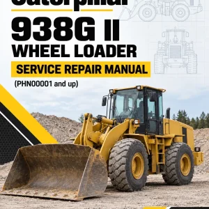 Caterpillar CAT 938G II Wheel Loader Service Repair Manual (PHN00001 and up)