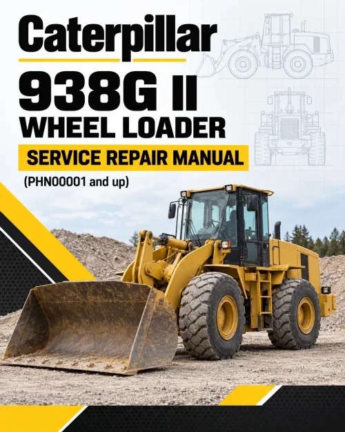 Caterpillar CAT 938G II Wheel Loader Service Repair Manual (PHN00001 and up) Caterpillar CAT 938G II Wheel Loader Service Repair Manual (PHN00001 and up)