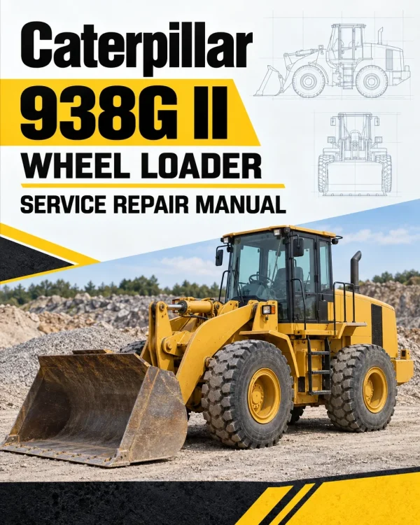 Caterpillar CAT 938G II Wheel Loader Service Repair Manual (CRD00001 and up) Caterpillar CAT 938G II Wheel Loader Service Repair Manual (CRD00001 and up)